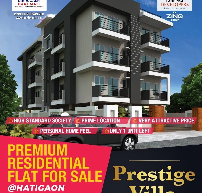 2 bhk flats for sale in Guwahati Hatigaon