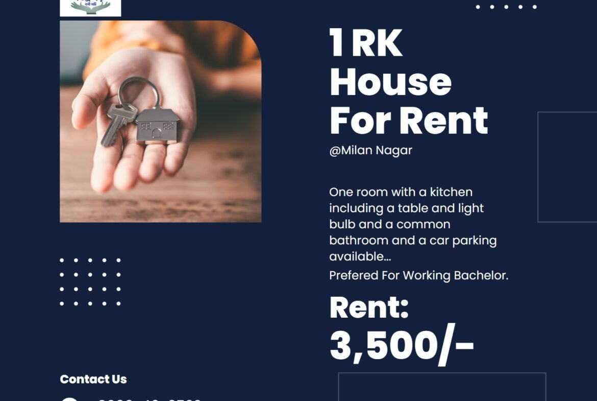 1 RK rent house at milan nagar dibrugarh under 3500