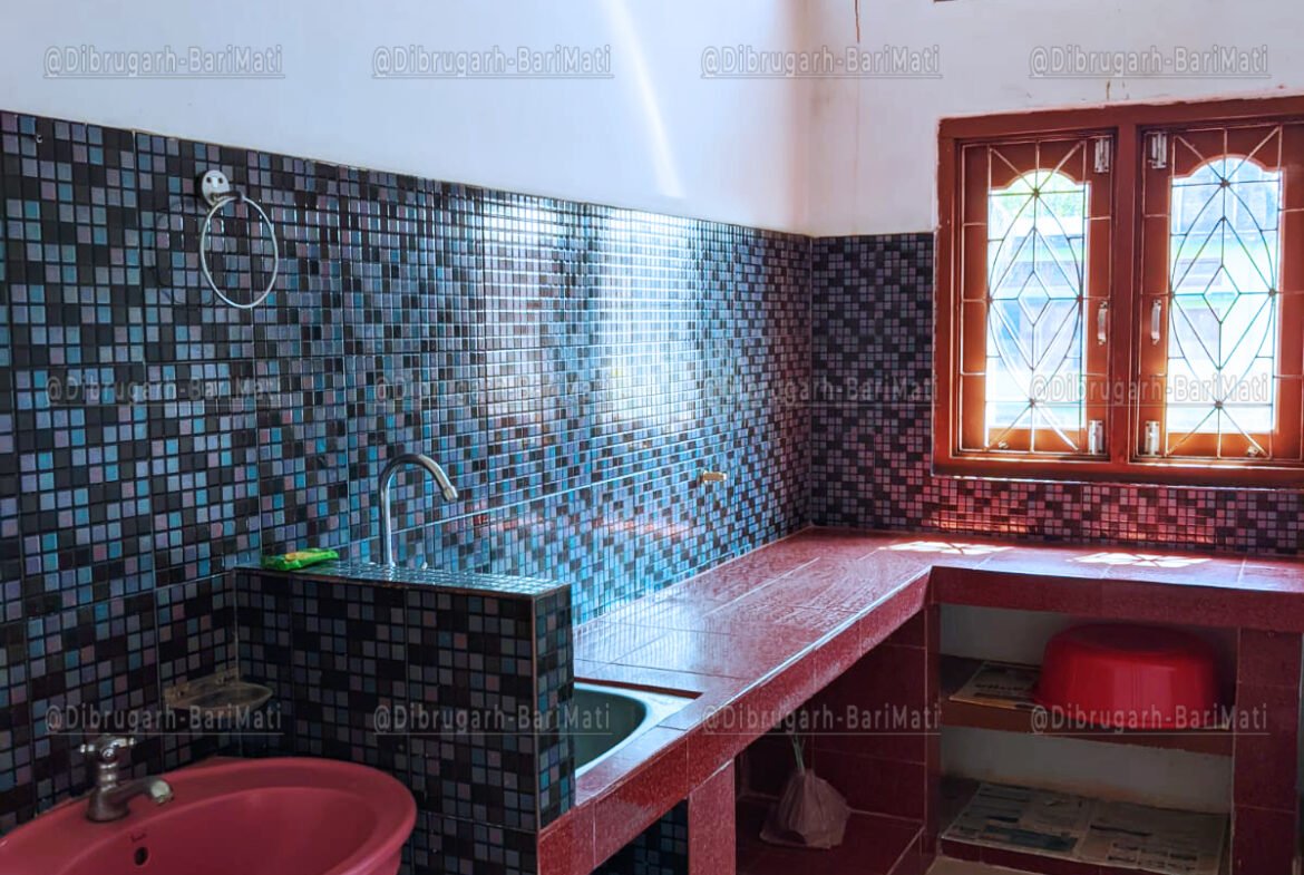 One-bedroom house for rent in Chiring Chapori, Dibrugarh, for less than 8000 rupees.