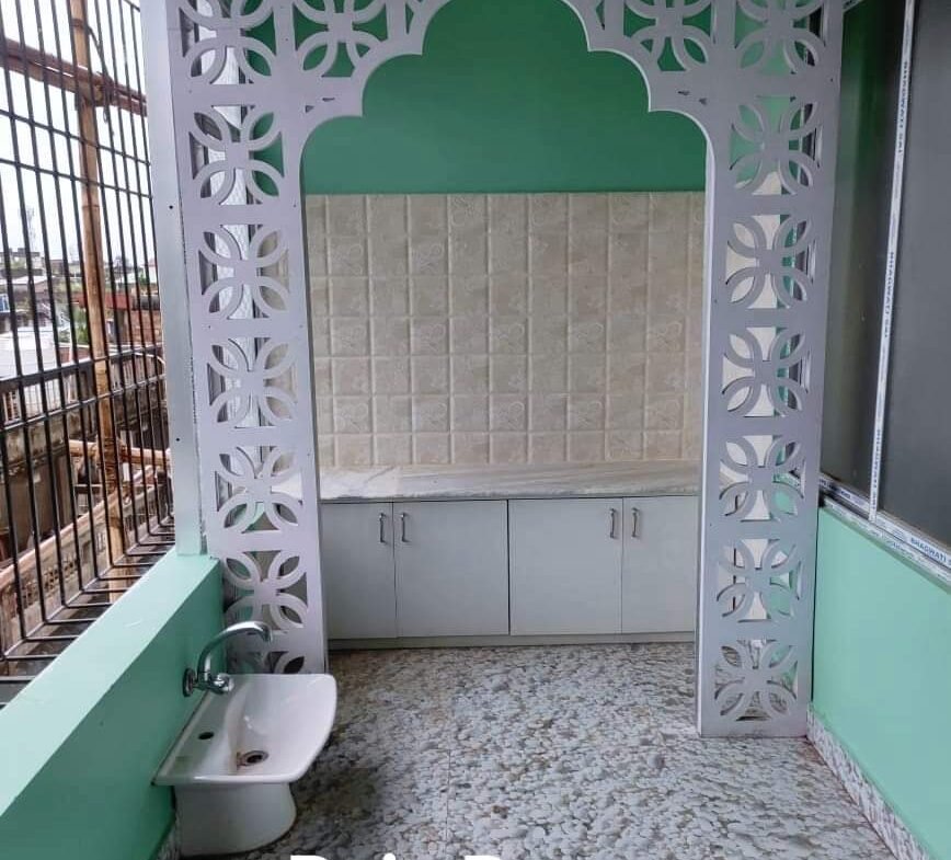 extra puja room in this 3bhk flat for rent in Silchar