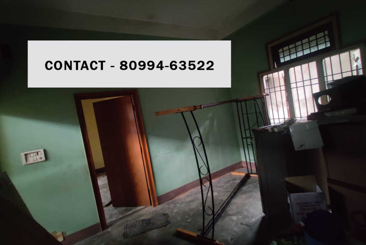 Affordable Semi-Furnished 1 BHK House for Rent in Dhirenpara, Guwahati on Ground Floor