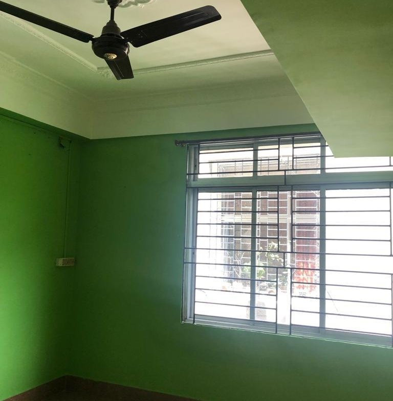 Modern 3 BHK rental flat at Birubari, Guwahati, on the 4th floor, furnished with AC, fans, lights, and wardrobe at Rs 22,000/month