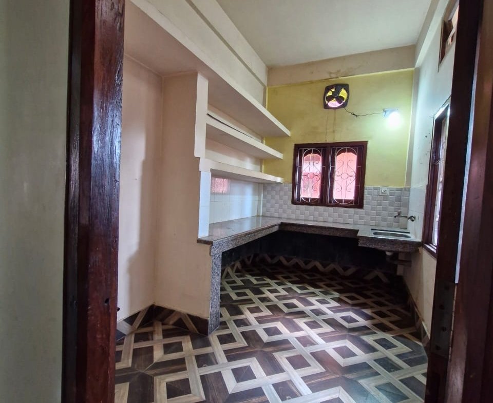 Comfortable 2 BHK house at Nirmali Gaon, Dibrugarh, with car parking and spacious living areas.