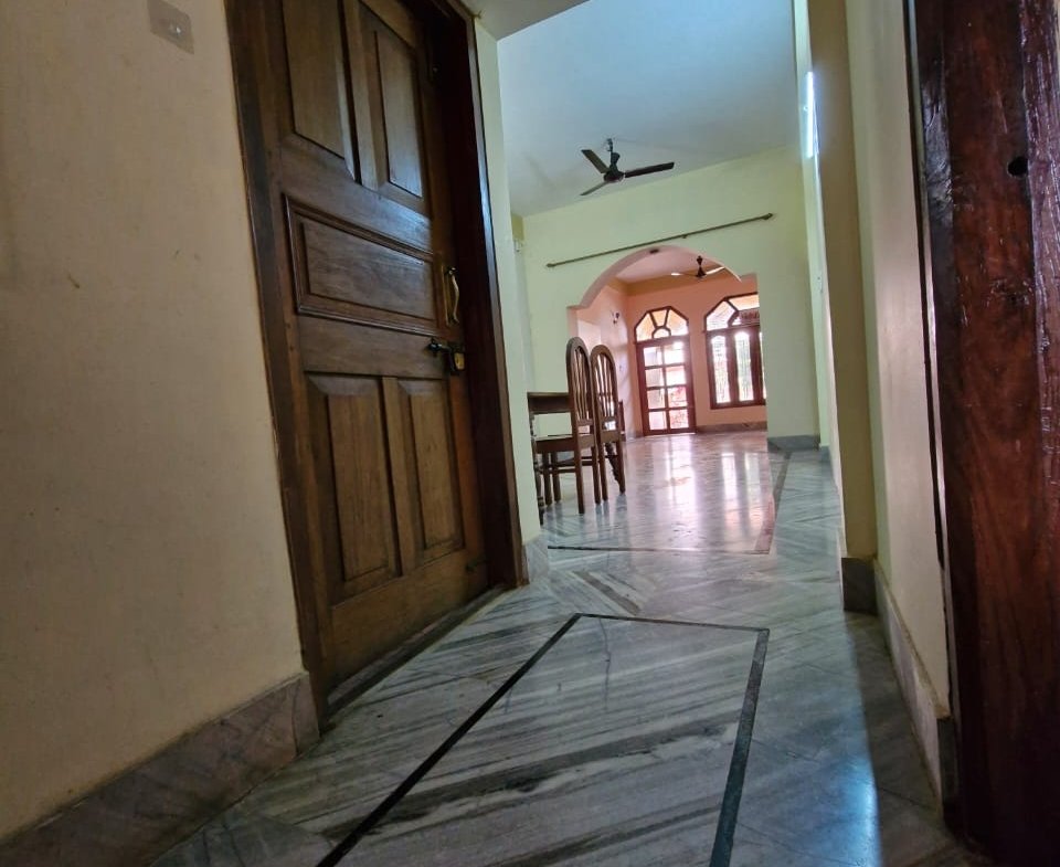 Affordable 2 BHK rental house with car parking at Nirmali Gaon, Dibrugarh, located on the ground floor.