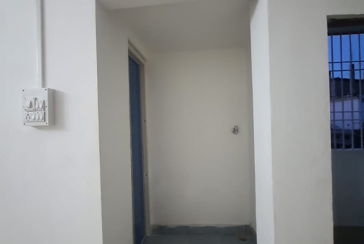 Spacious 1 BHK house for rent at Milan Nagar, Dibrugarh, first-floor accommodation under ₹7500, ideal for comfortable living