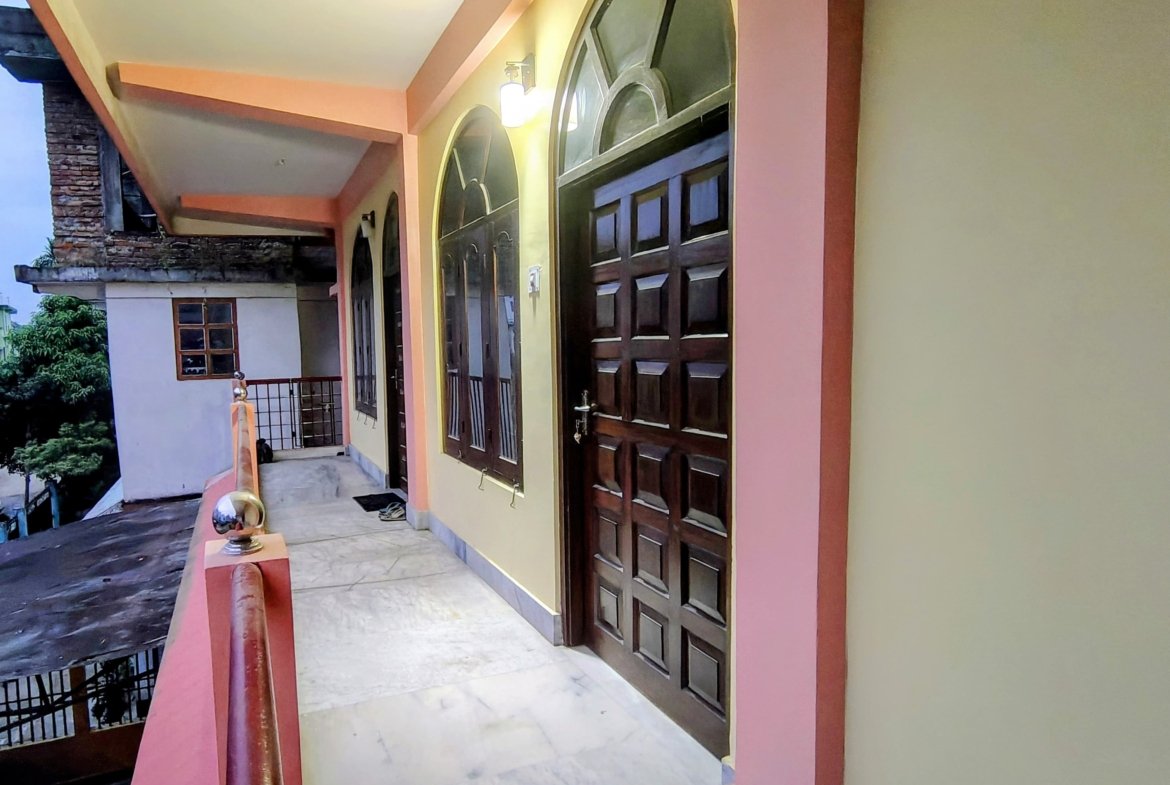 Modern 2 BHK house for rent in the prime location of Nirmali Gaon, Dibrugarh, first-floor property priced at ₹13,000