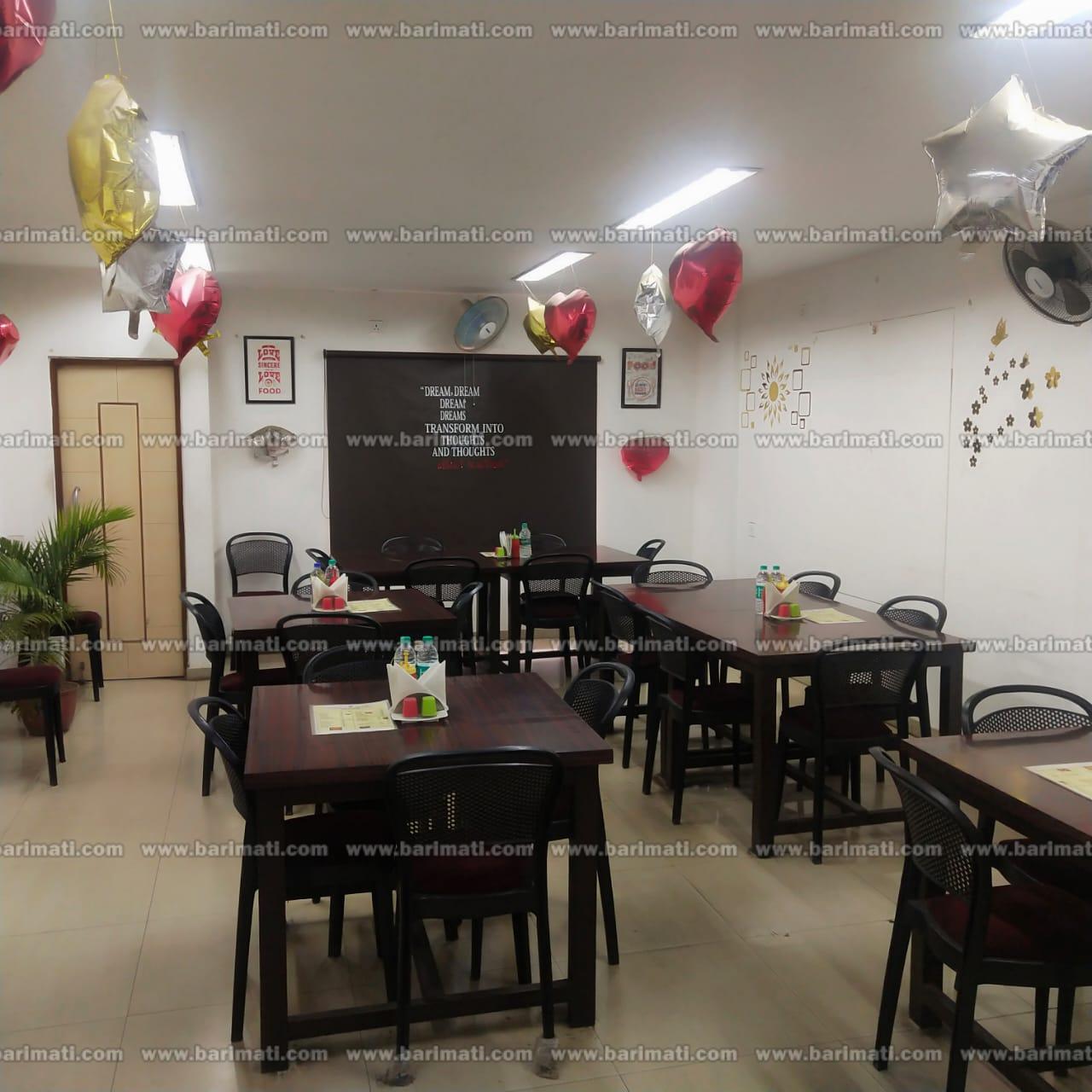 Fully furnished restaurant for rent at Chowkidinghee, Dibrugarh, 3rd floor, equipped with all essential furniture and amenities, under ₹25,000