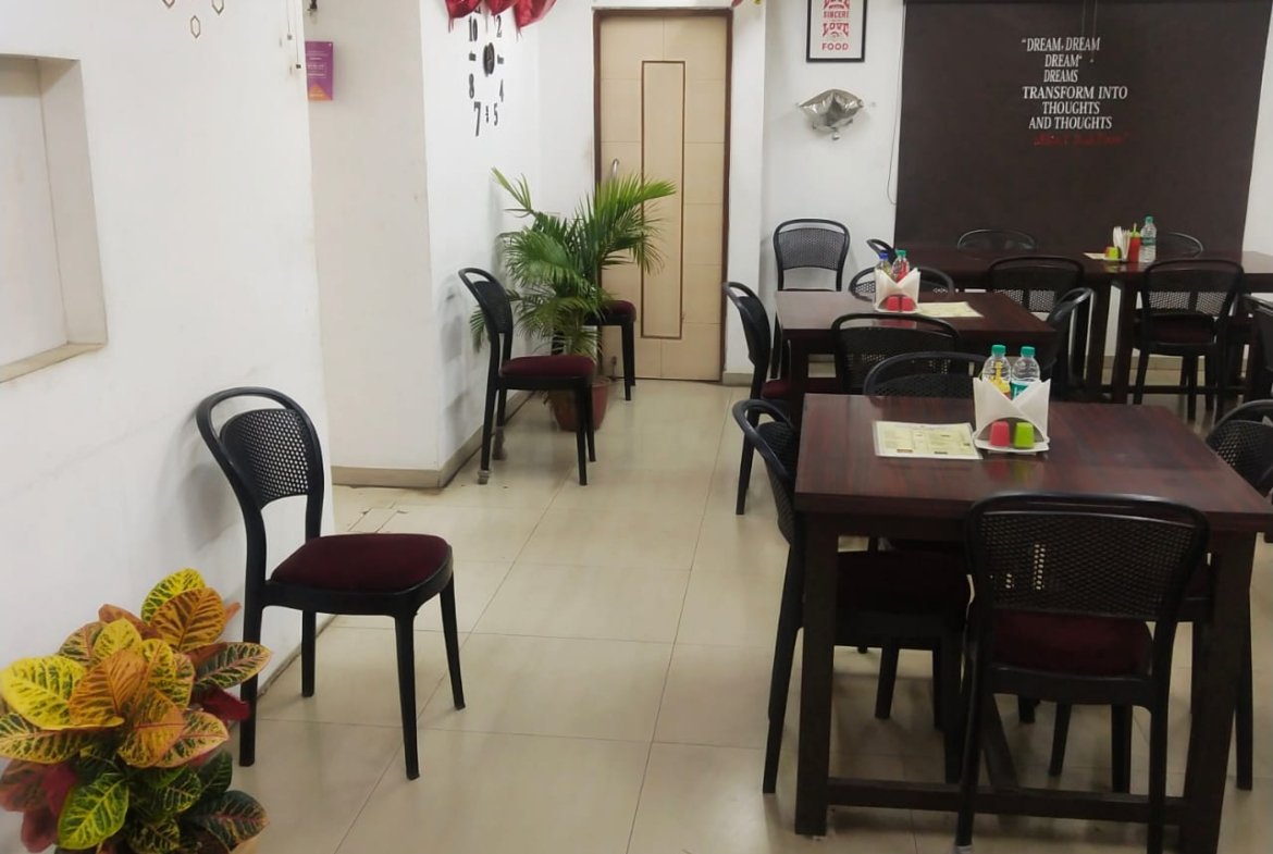 Restaurant space for rent in Chowkidinghee, Dibrugarh, prime location, fully furnished with necessary equipment, affordable at ₹25,000 per month