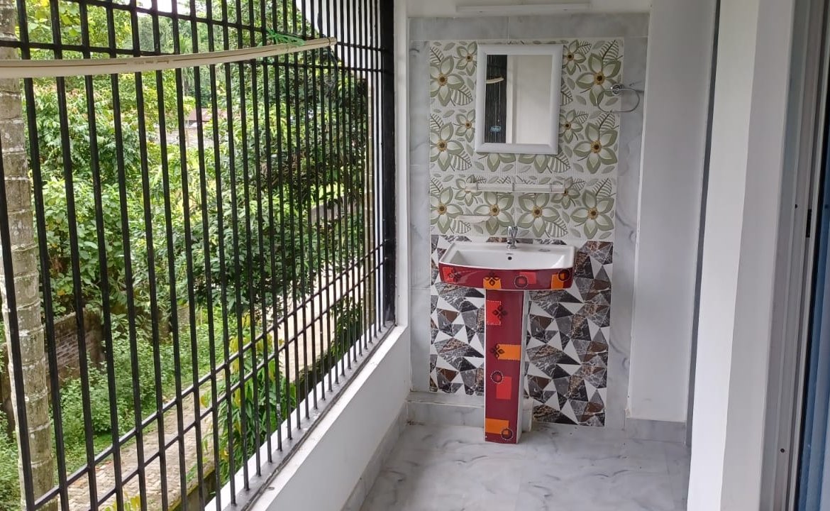Prime location 2BHK house with 2 bathrooms available for rent at Rongpuria, Tinsukia, for ₹14,000 on the first floor
