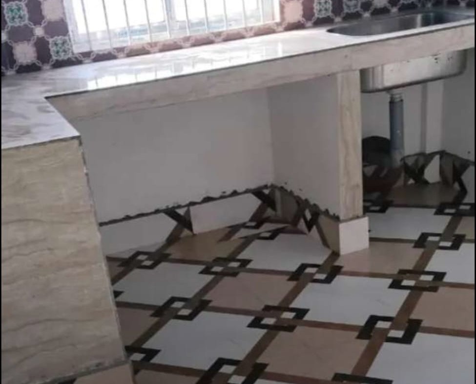 Spacious 3 BHK house for rent at Chiring Chapori, Dibrugarh, on the 2nd floor with car parking and a prime location, available for just Rs 8500