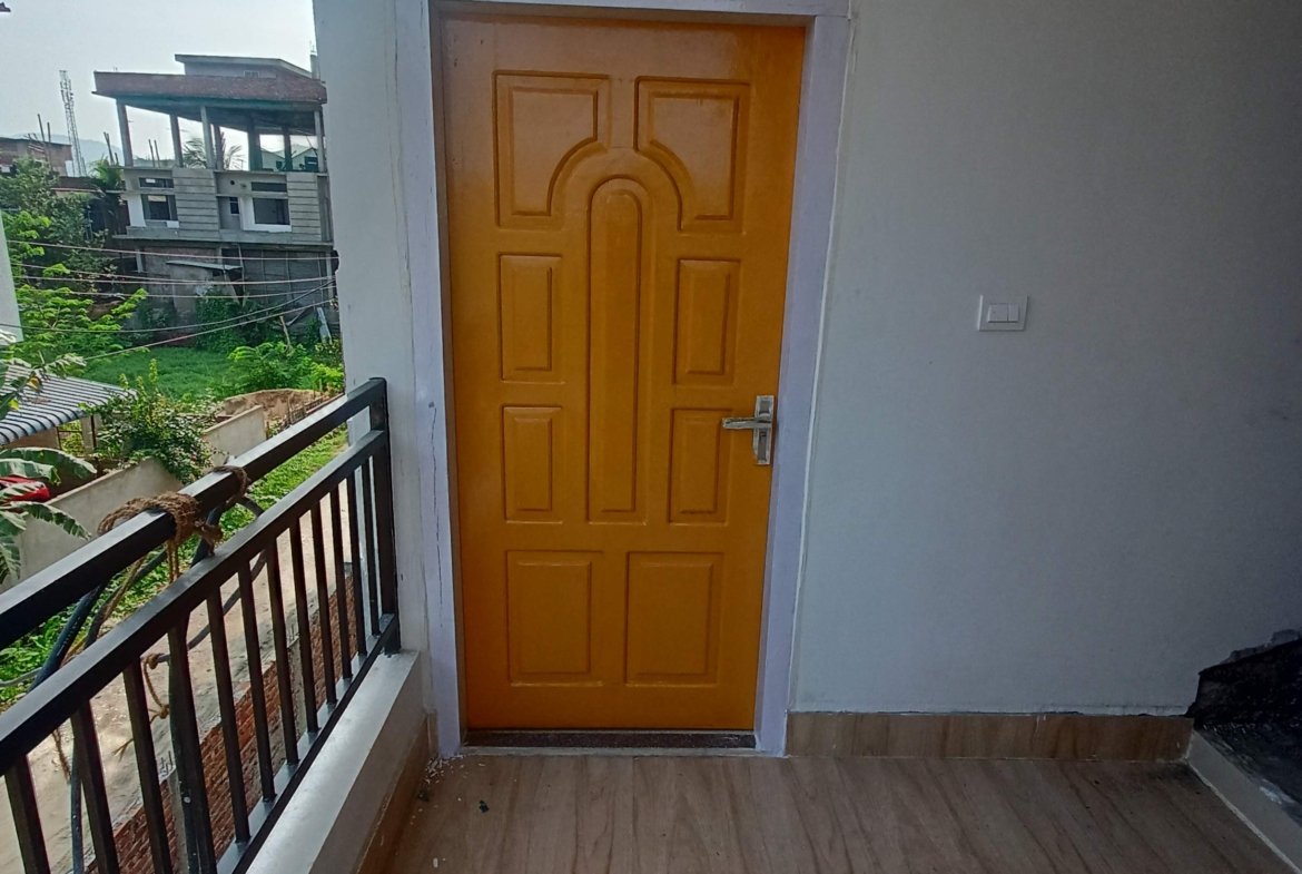 Spacious 3 BHK house for rent at Lokhra, Guwahati with car parking.