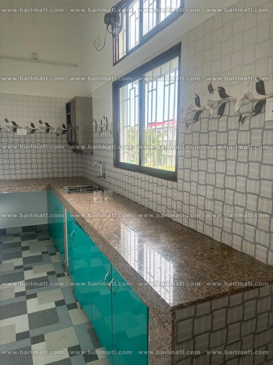 Newly built 2 BHK house for rent in Chiring Chapori, Dibrugarh. Modern style with fully tiled interiors and western bathrooms. Prime location near main road.